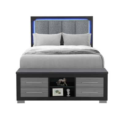 Emilia - Bed With Storage And LED Lighting