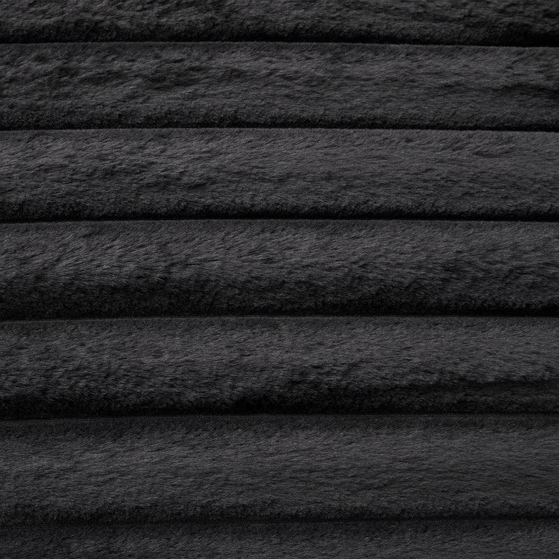 Plush Oversized Double Chaise Lounge Sofa Bed With USB Ports And Cup Holders