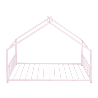 Metal House Bed