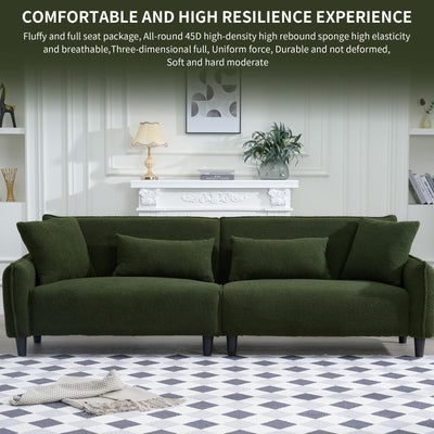 Teddy Velvet Sofa, Soft & Comfortable