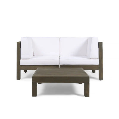 Oana - 3 Piece Love Seat Set With Coffee Table