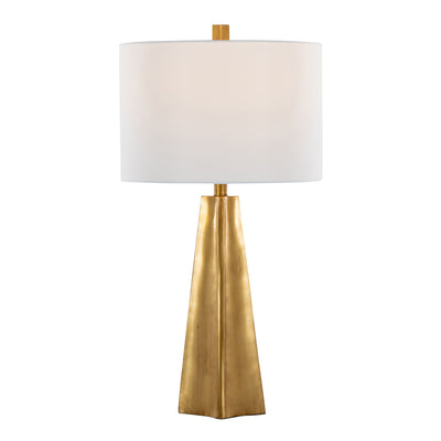 Pompeii - Contemporary Table Lamp - Gold / White