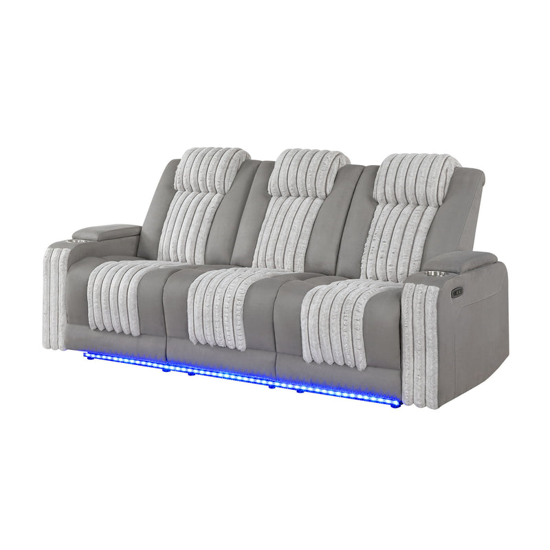 Duran - Power Reclining Sofa With Power Headrest