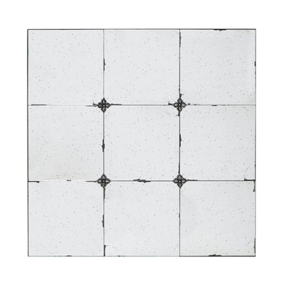 Traditional Decor Style Antique Glass Panel Mirror, Wall Mirror For Bathroom Entryway Console Lean Against Wall