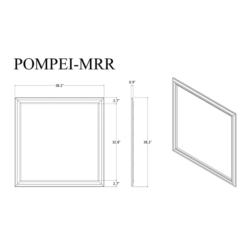 Shaker - Crocodile Metallic Mirror