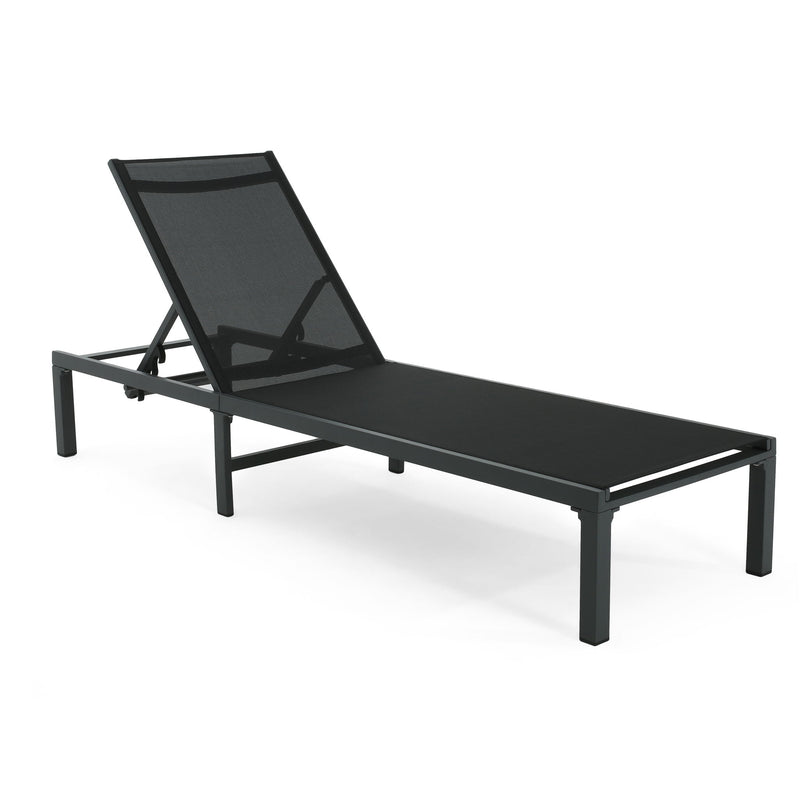 Westport - Outdoor Chaise Lounge (Set of 2) - Black