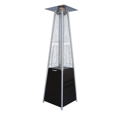 40, 000 Btu Propane Standing Patio Heater Stainless Steel