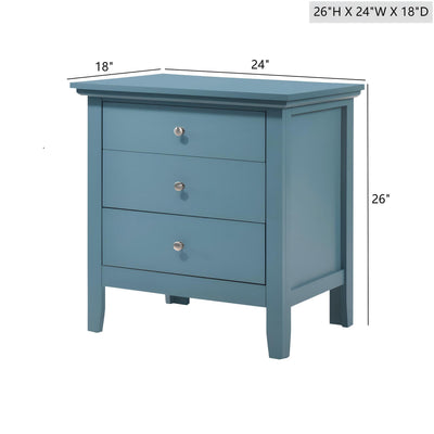 Hammond - 3 Drawer Nightstand
