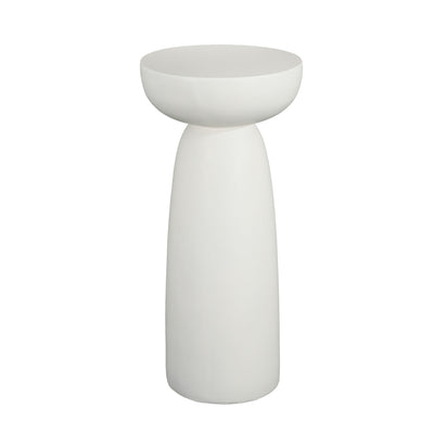 Magnesium Oxide Plant Stand - White