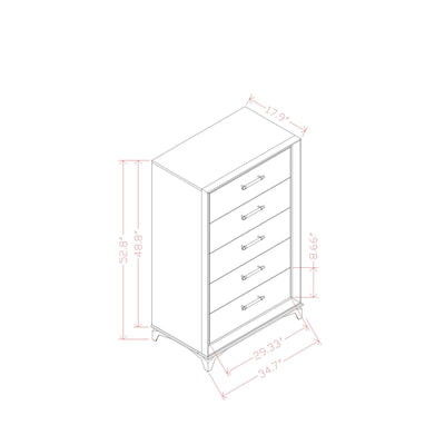 Star - Chest - White