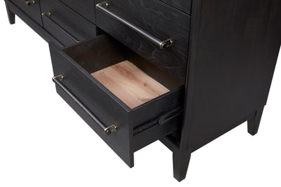 9 Drawer Dresser - Black