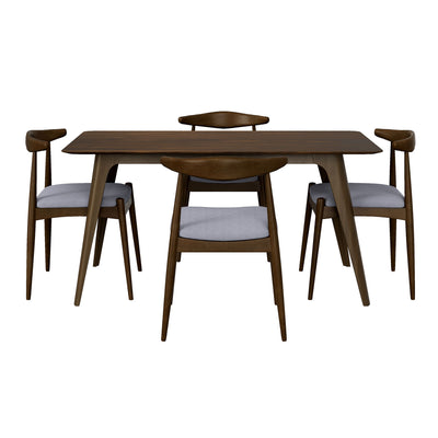 Retro Elegant 5 Piece Dining Set