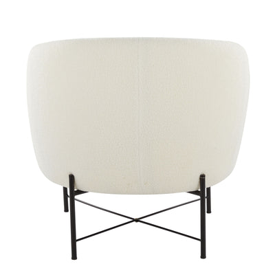 Chloe - Contemporary Chair - Black / White