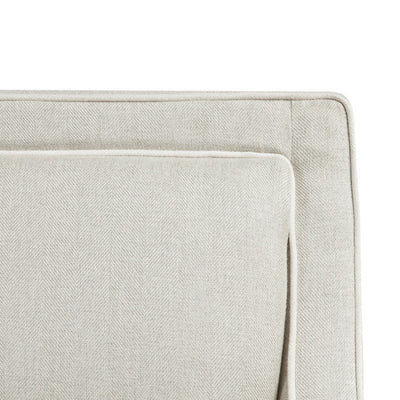 Refined - Arm Chair - Cream / Dark Brown