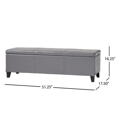 Glouster - Contemporary Storage Ottoman