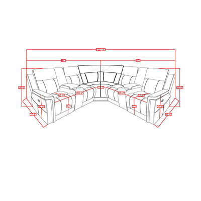 Eco - Sectional - Greige