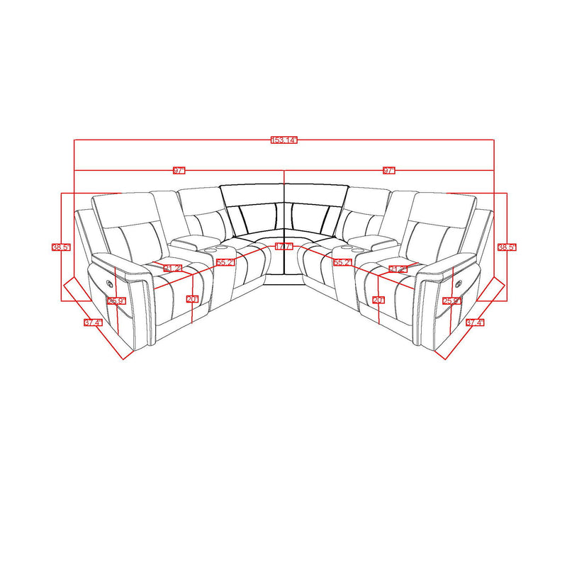 Eco - Sectional - Greige