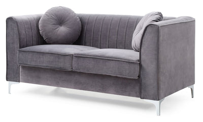 Delray - Micro Suede Loveseat