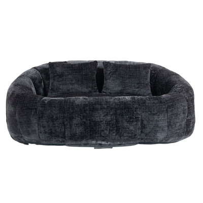 Bean Bag Lazy Sofa, Durable Comfort Lounger High Back Bean Bag Chair Couch