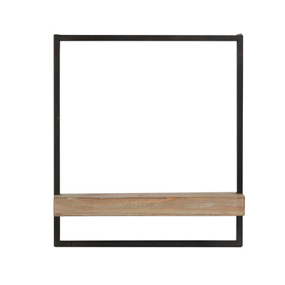 Wall Shelf, Wall Hanging Decor, Home Decor Accent - Black / Brown