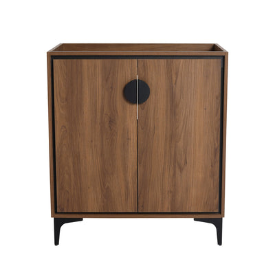 Modern Bathroom Vanity Storage Cabinet With Soft Closing Doors And Engineered Wood Construction