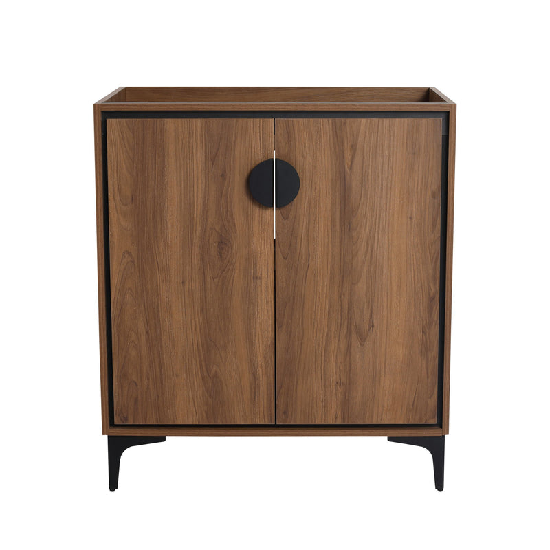 Modern Bathroom Vanity Storage Cabinet With Soft Closing Doors And Engineered Wood Construction