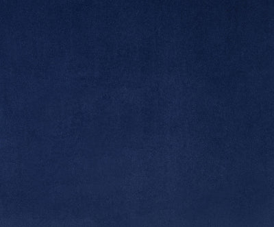 Trenerry - Velvet Office Chair - Blue / Chrome