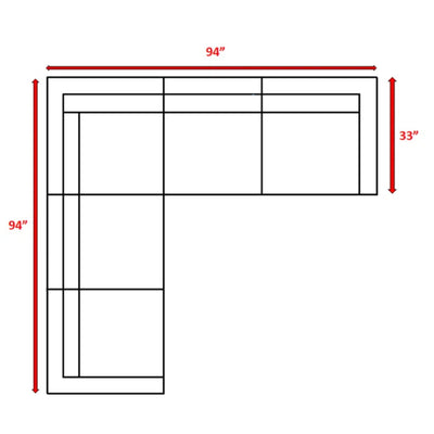 Luxurious Wicker Patio Sectional With Weather Resistant Sunbrella Cushions
