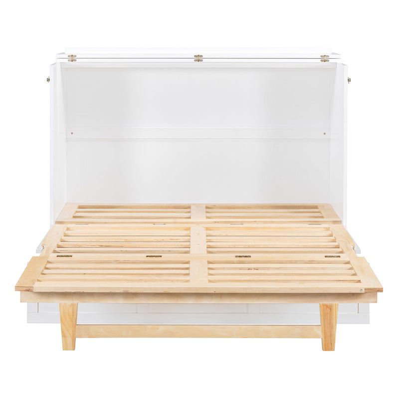 Murphy Bed With Large Drawers, Space Saving Design