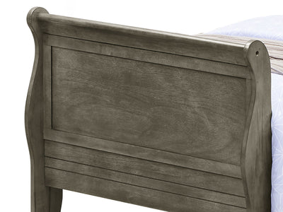 Panel Sleigh Bed