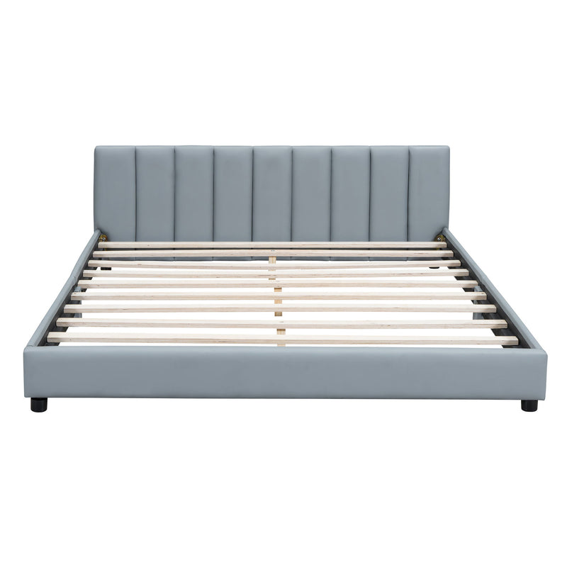 Upholstered Platform Bed, Mother & Child Bed