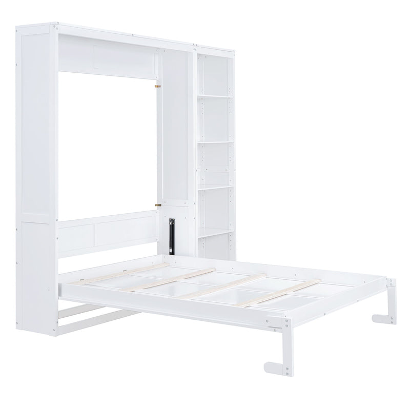 Murphy Wall Bed With Shelves