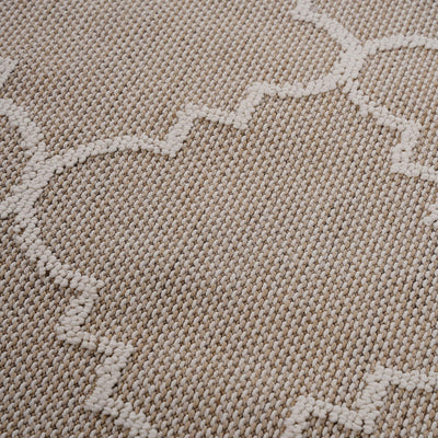 Guros - 8' X 10' Trellis Indoor / Outdoor Area Rug - Ivory