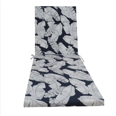 2 Piece Chaise Lounge Chair Cushion Set With Ties