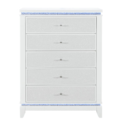 Adalid - Chest With LED Lighting - White