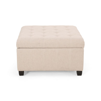 Isabella - Contemporary Ottoman With Storage