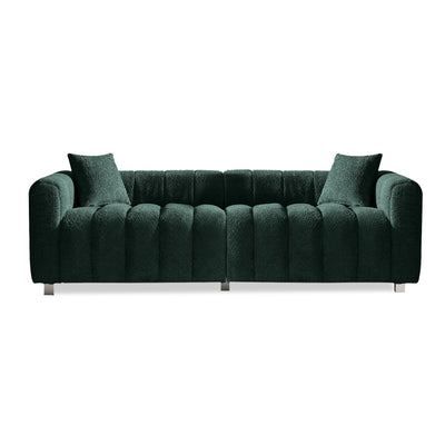 Modern 3 Seater Sofa With 2 Pillows