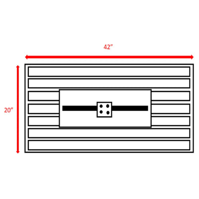 Outdoor Fire Pit Table With Lid, Modern Design - Black